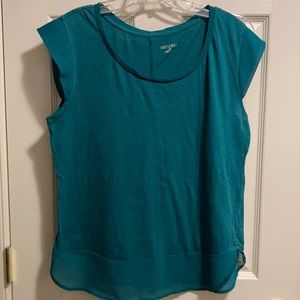Merona Women’s Short-sleeve Dress Top (size L)